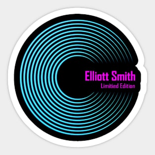 Limitied Edition  Elliott Smith Sticker